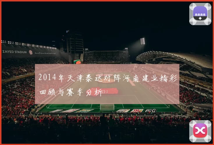 2014年天津泰达对阵河南建业精彩回顾与赛季分析